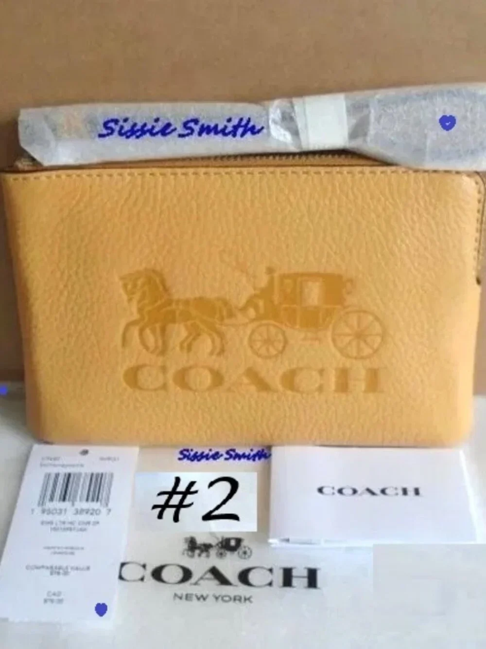 NWT Coach Wristlet Bundle